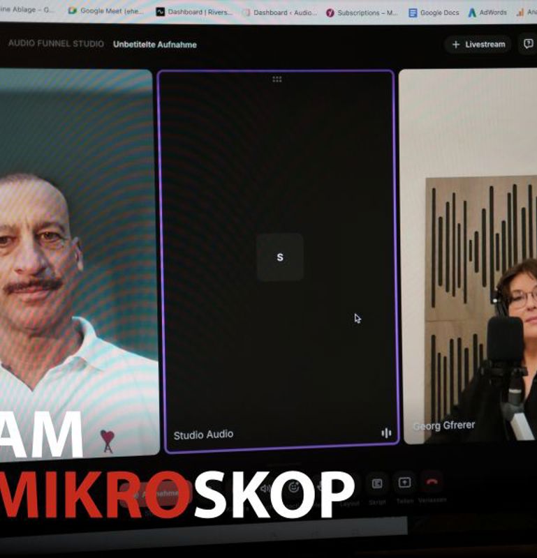 Moderatorin Martina Rupp im Gespräch mit Dr. Gerald Prager